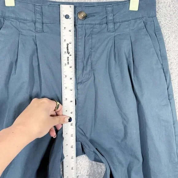 Pact Women's Cropped Pants in Blue - Picture 7 of 13